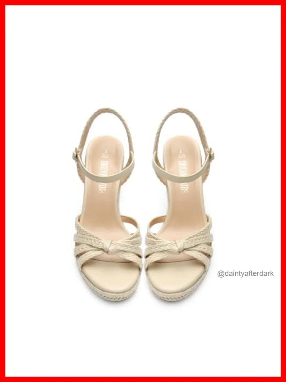 Espadrille Wedge Sandals Strappy Raffia Summer Heels 4.13 Ankle Strap